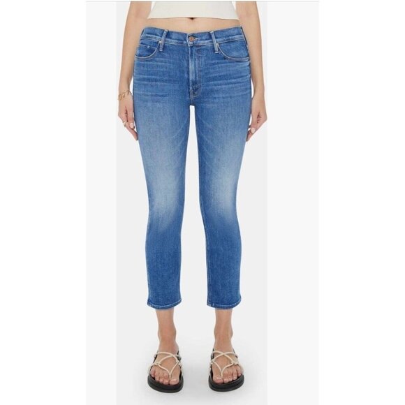 Mother Jeans Women's Size 27 Mid Rise Dazzler Ankle Jeans in Hey Sun Wash - Picture 1 of 14